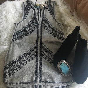 Free People sleeveless tunic